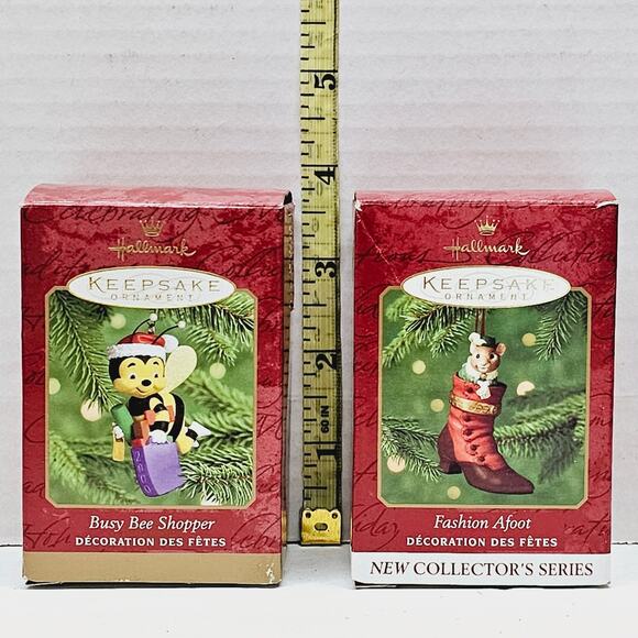 Hallmark Keepsake Ornament Springtime and Rapunzel Barbie in Boxes - Picture 5 of 7